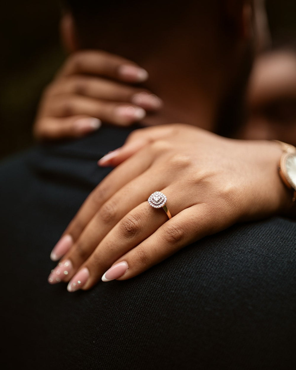 Depth of Sapphire — Men's Natural Sapphire Ring in Sterling Silver