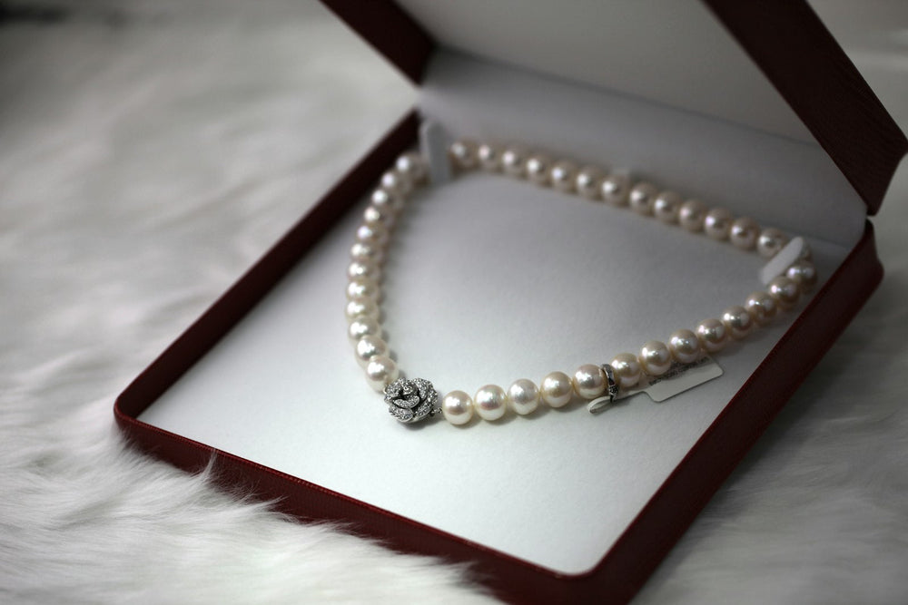 Sparkling Aurora — Moissanite Necklace in Sterling Silver