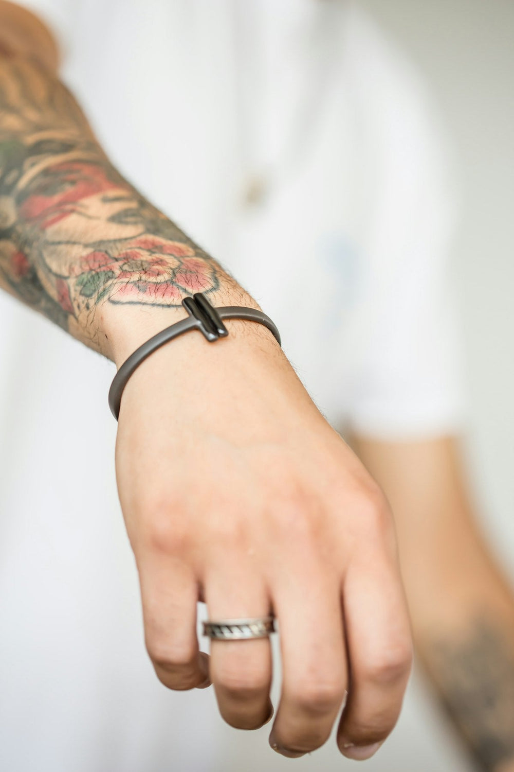 Violet Bloom — Natural Amethyst Ring in Sterling Silver